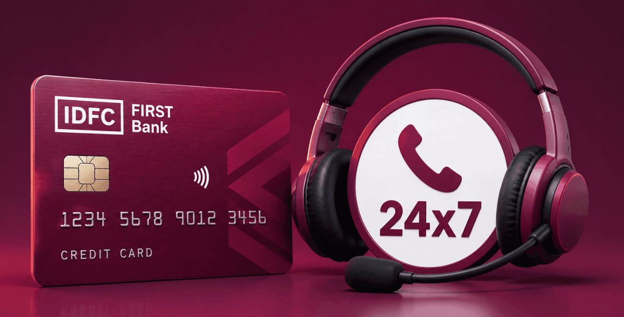 IDFC Credit Card Customer Care Number: 24x7 Toll-Free Helpline