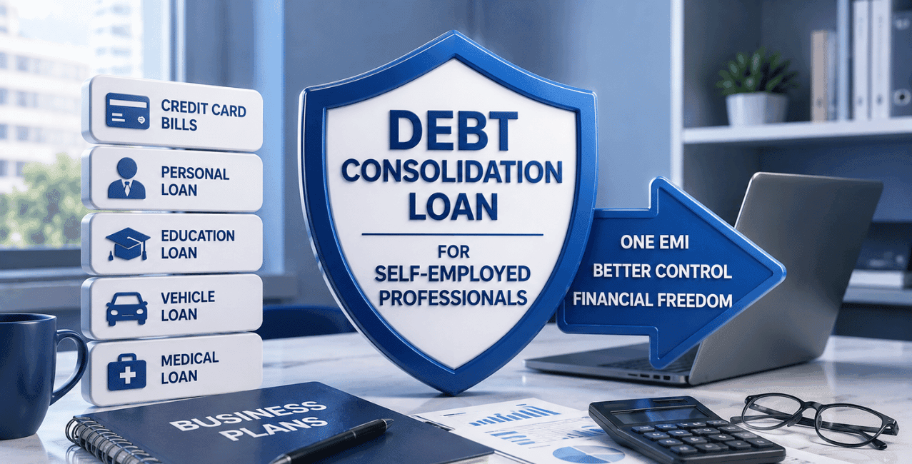 Debt Consolidation Loan for Self-Employed Professionals