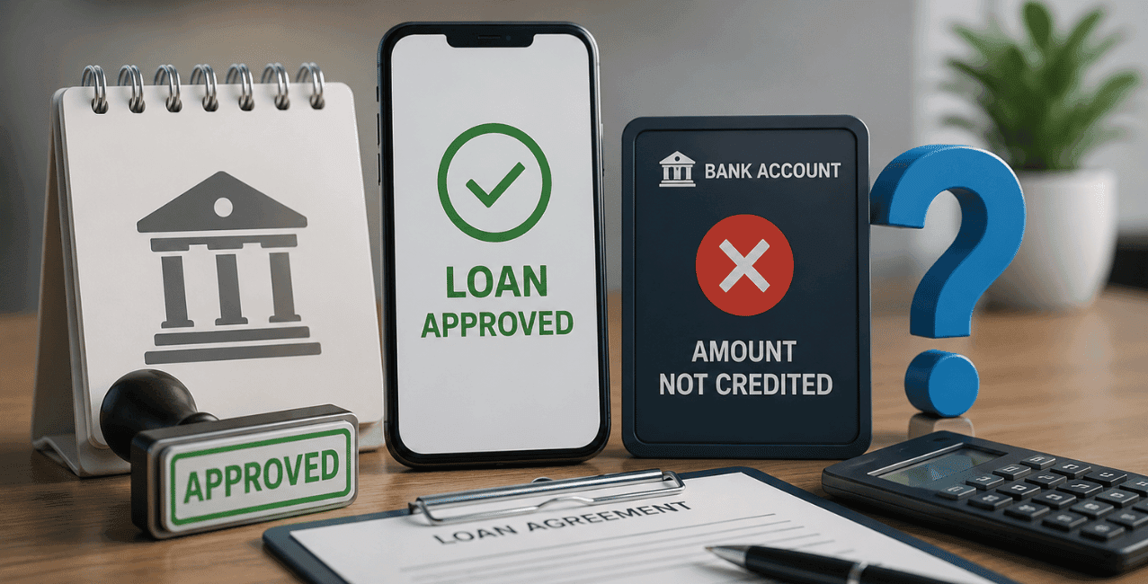 Approved Loan Not Credited to Bank Account: Reasons & Solutions