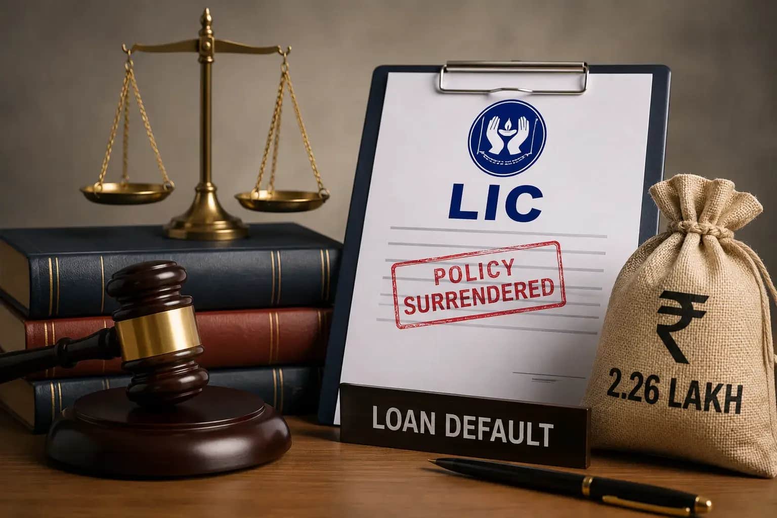 NCDRC Ruling on LIC Policy Loan: ₹2.26 Lakh Surrender Upheld After Loan Default