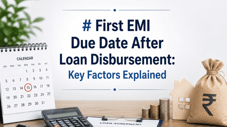 First EMI Due Date After Loan Disbursement: Key Factors Explained