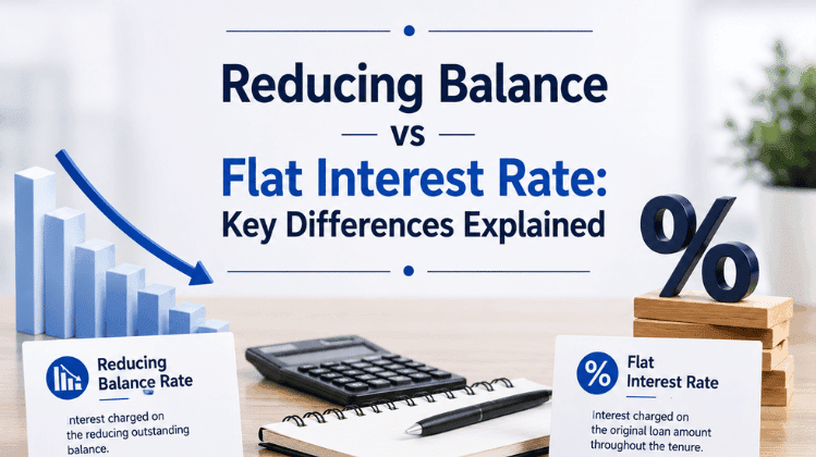 Reducing Balance vs Flat Interest Rate: Key Differences Explained