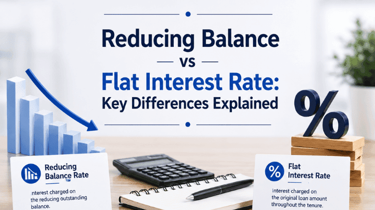 Reducing Balance vs Flat Interest Rate: Key Differences Explained