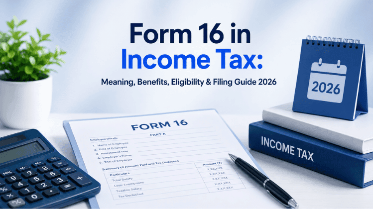 Form 16 in Income Tax: Meaning, Benefits, Eligibility & Filing Guide 2026