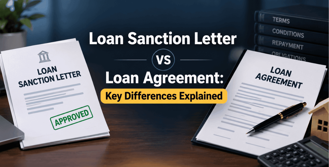 Loan Sanction Letter vs Loan Agreement: Key Differences Explained