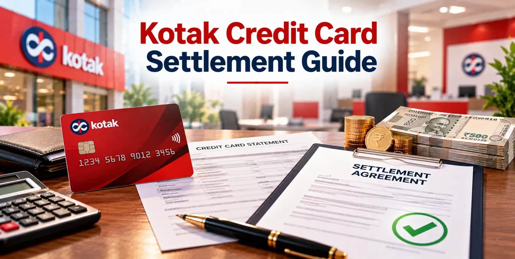 Kotak Credit Card Settlement Guide